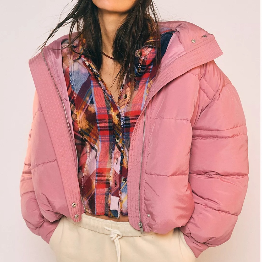 NWT Free People XS Olivia Puffer Jacket